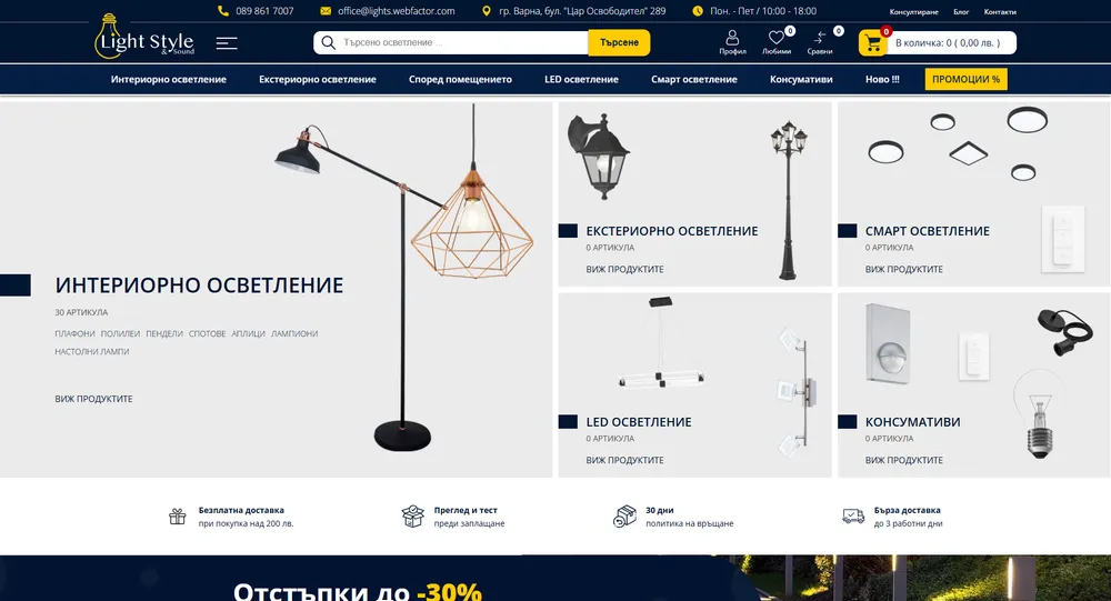 Online store development